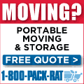 Pack Rat Professional Moving container